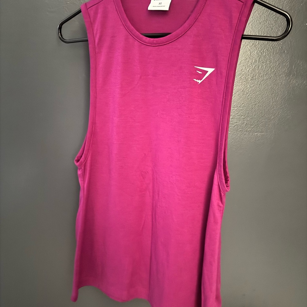 Gymshark Fuchsia Muscle Tee